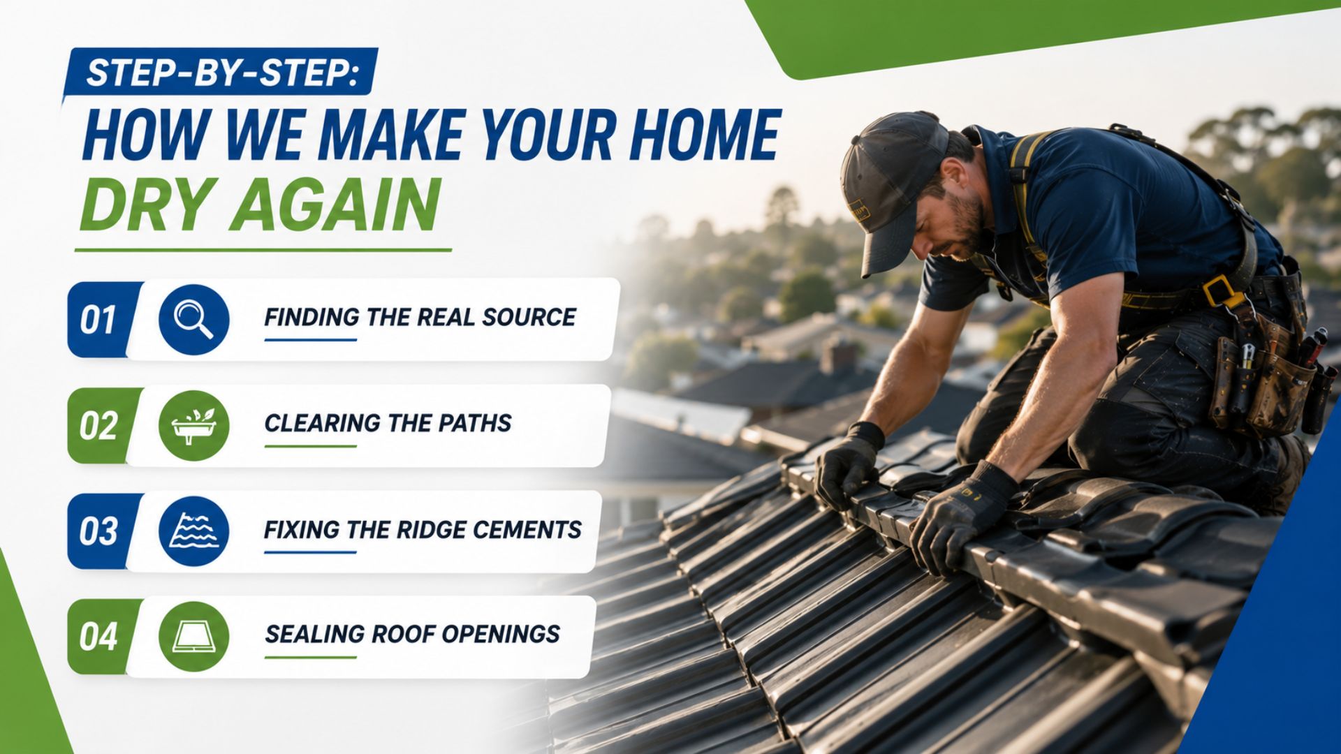 roof leak repairs in Sydney