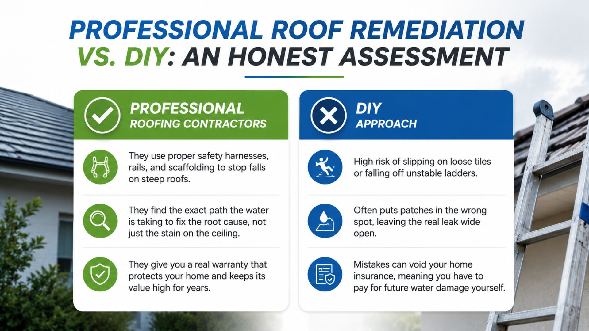 roof leak repairs in Sydney